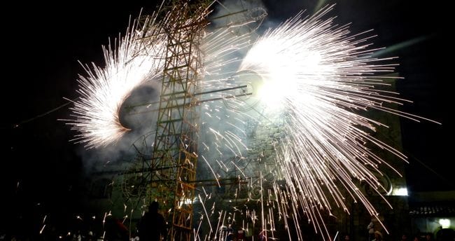 ajijic castillo fireworks4