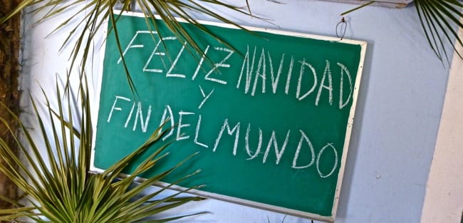 feliz navidad y fin del mundo