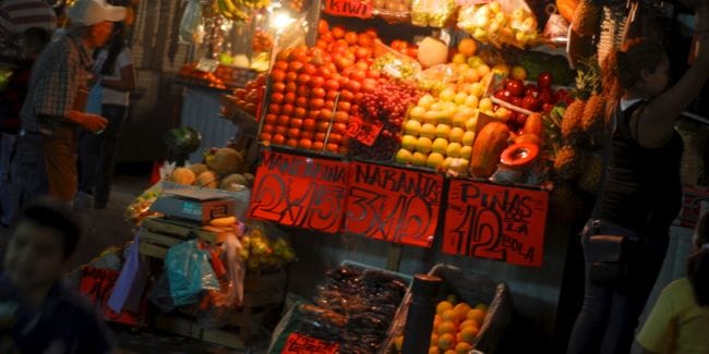 fruit stand
