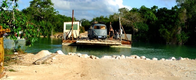 handcrank ferry