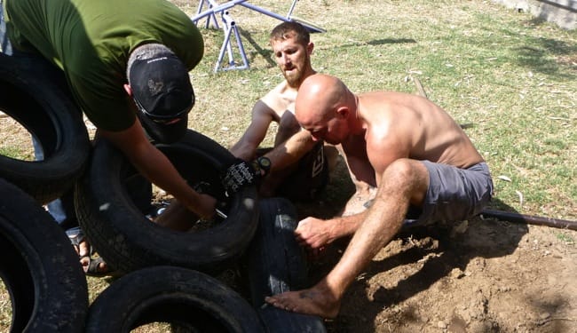 tire wall
