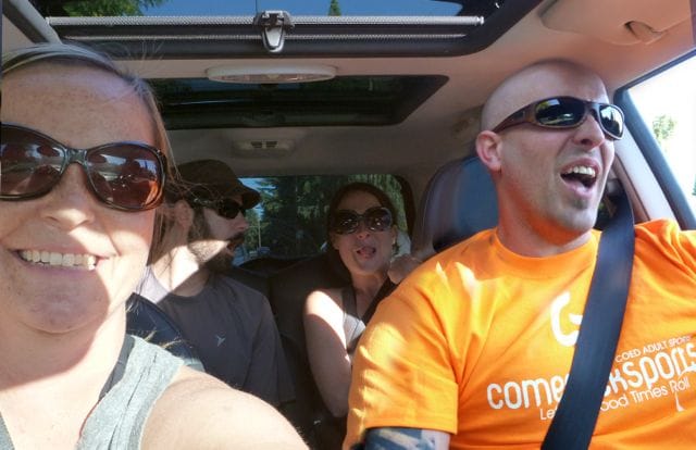 car singing