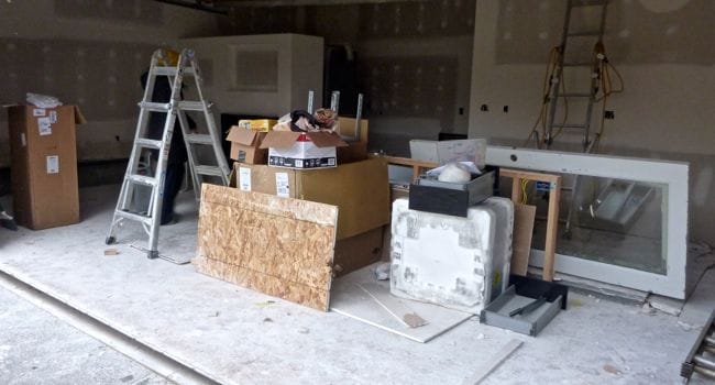 drywall dust