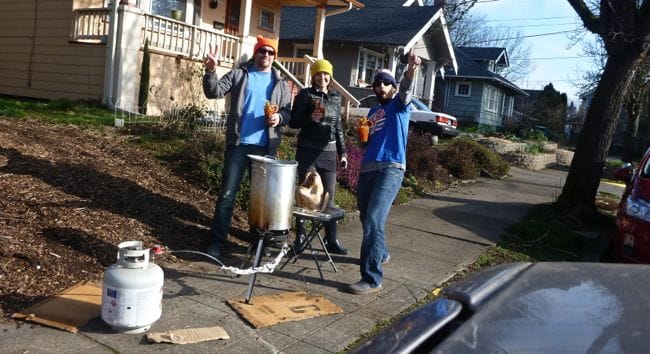 turkey fry