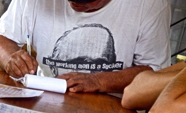 working man is a sucker