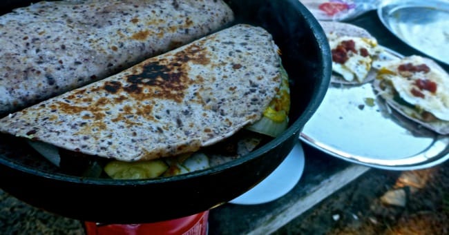 quesadillas