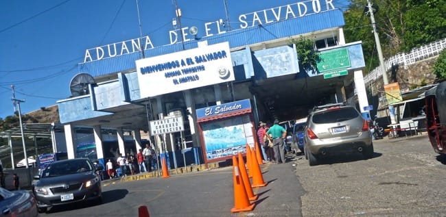 el salvador border
