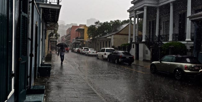 downpours