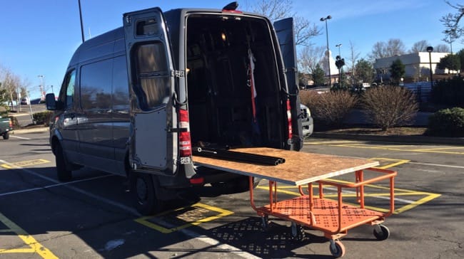 sprinter load