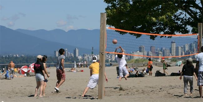 Another afternoon of Beach Volleyball