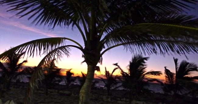 Deep Christmas Eve in Mahahual