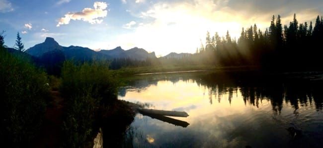 En Route to the Canadian Rockies