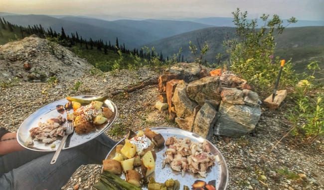 South on the Dempster