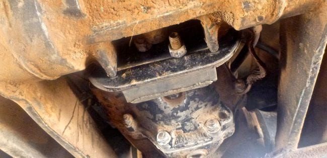 Broken Transaxle Mount in Mulege'