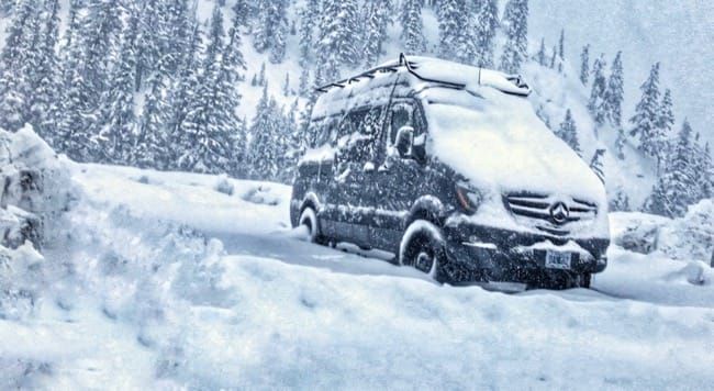 Snow at Mt Baker