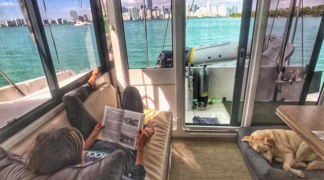 Crossing the Gulf Stream!