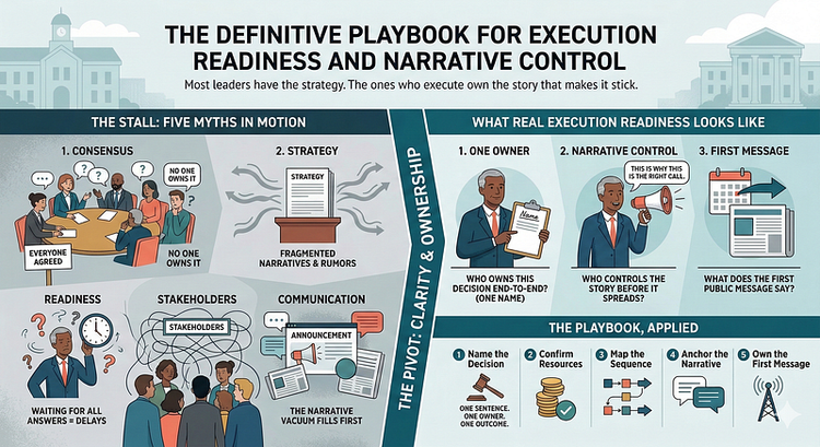 The Definitive Playbook for Execution Readiness and Narrative Control