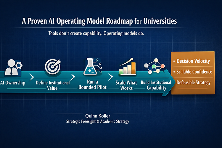 A Proven AI Operating Model Roadmap for Institutions