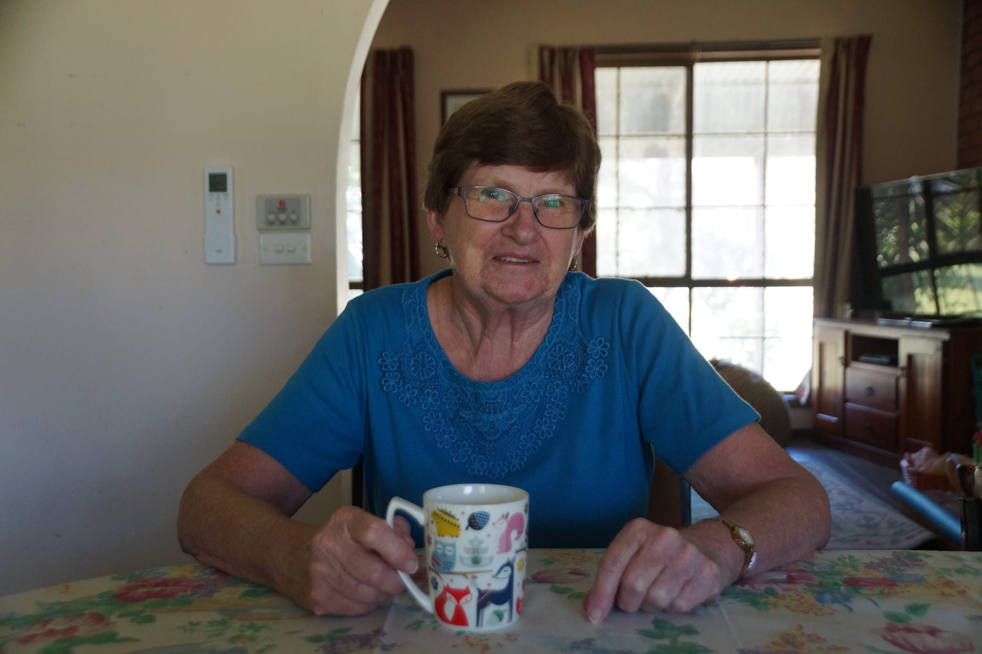 A cuppa with Glennys Walker