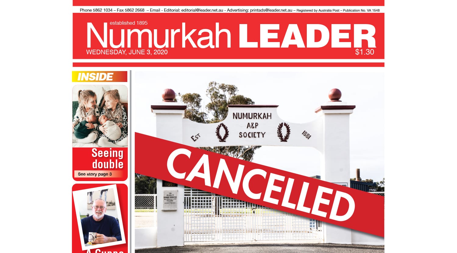 Numurkah Leader digital edition: June 3 2020