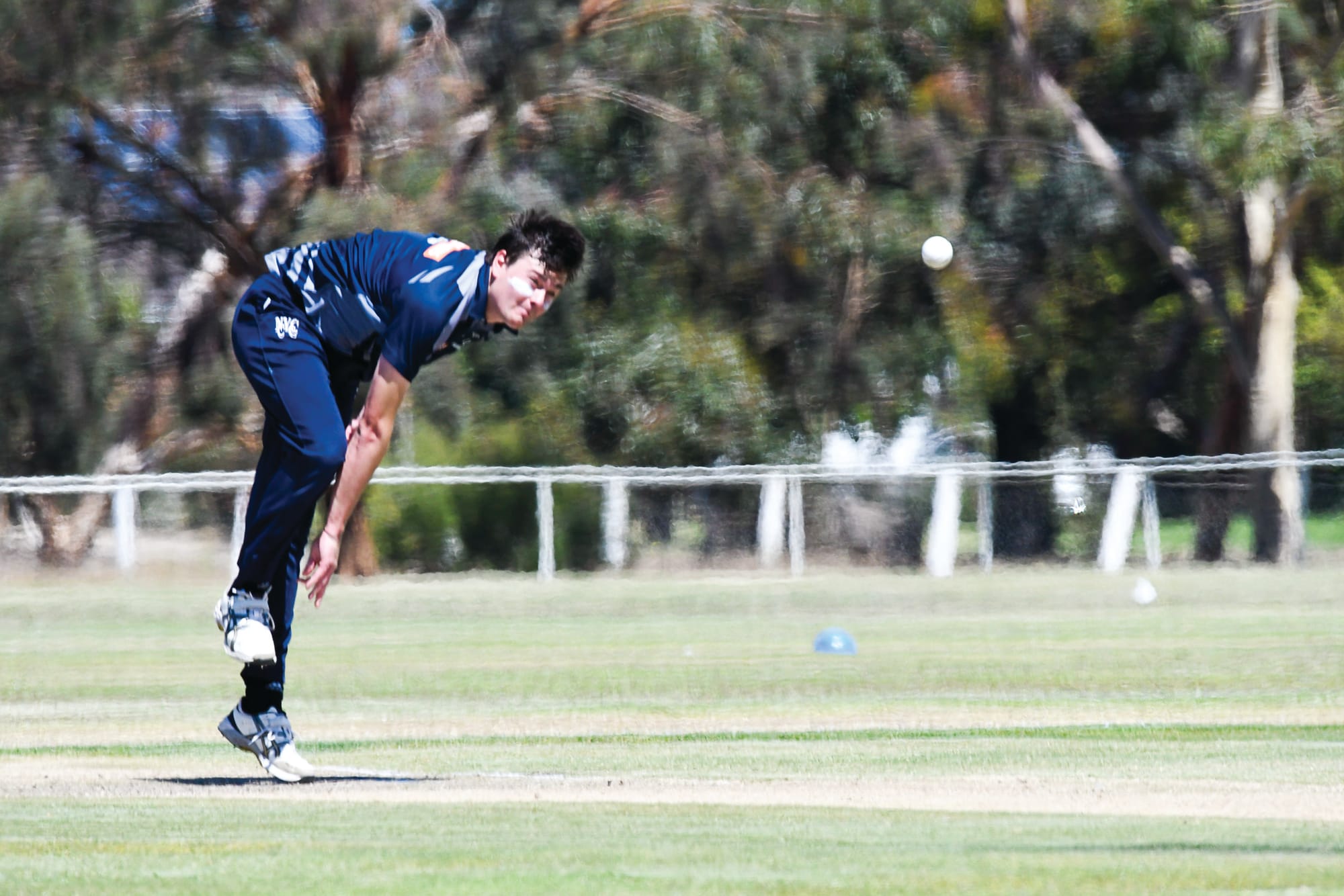Mr. Consistent ... Matt Cline was good again on Saturday, taking 2/23 from nine overs.  