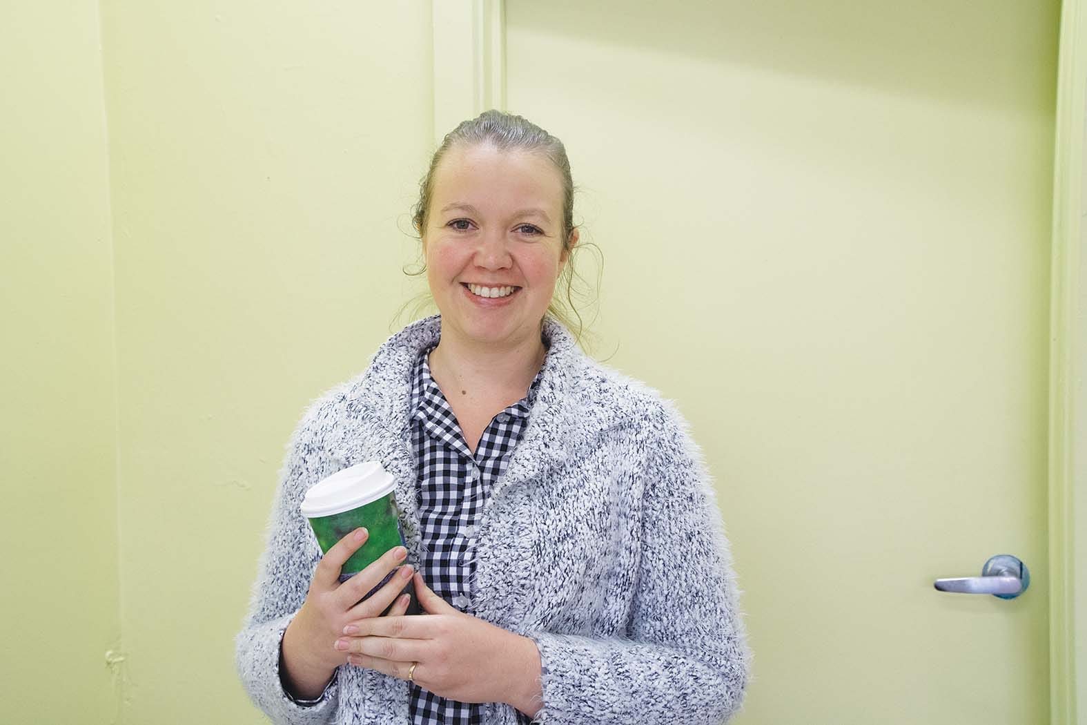 A cuppa with Hollie Mongan