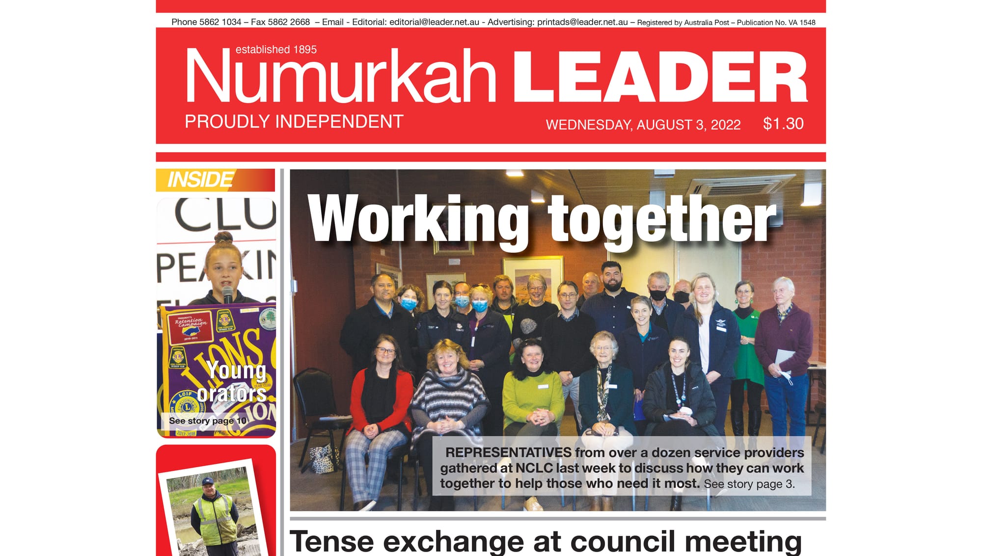 Numurkah Leader digital edition: August 3 2022