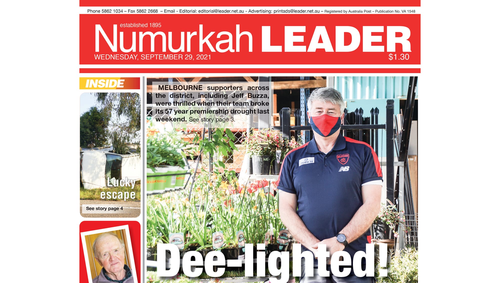 Numurkah Leader digital edition: September 29 2021