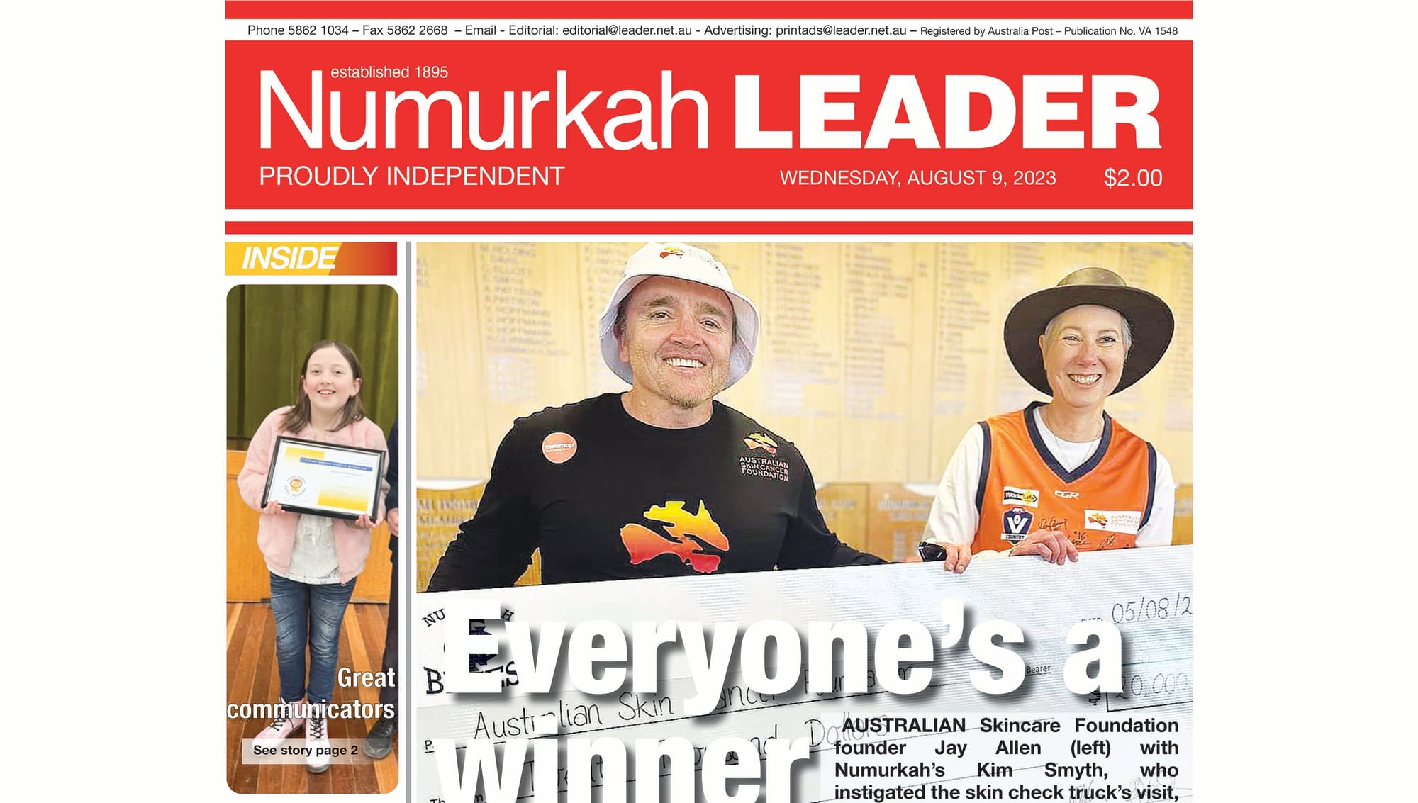 Numurkah Leader digital edition: August 9 2023