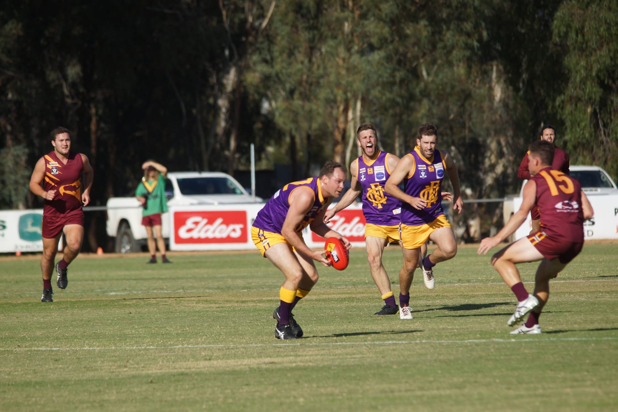 Nathalia Purples just sneak home against Barooga