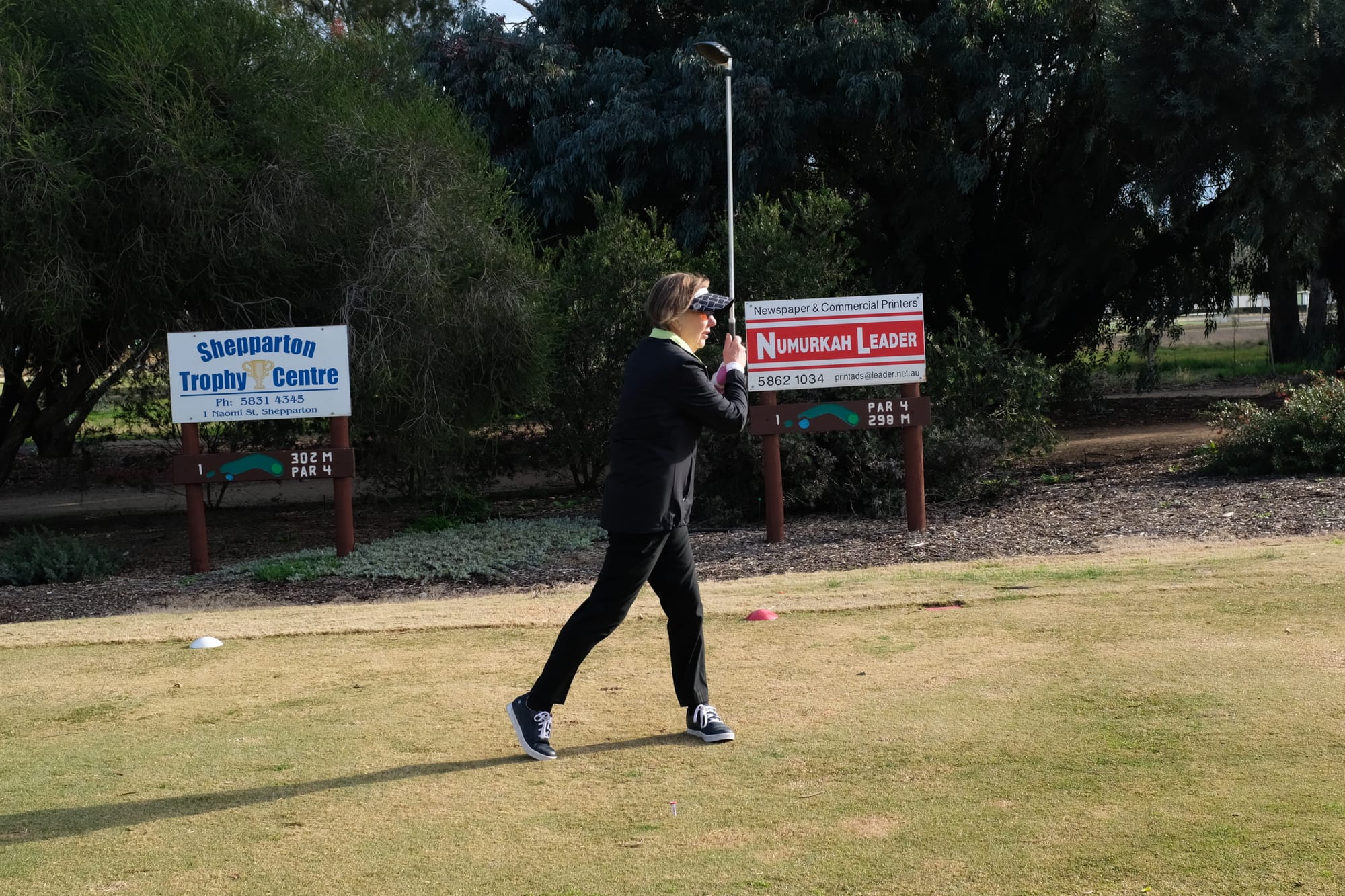 Double up ... Nola Dalton had two wins in last week’s Numurkah women’s golf events.