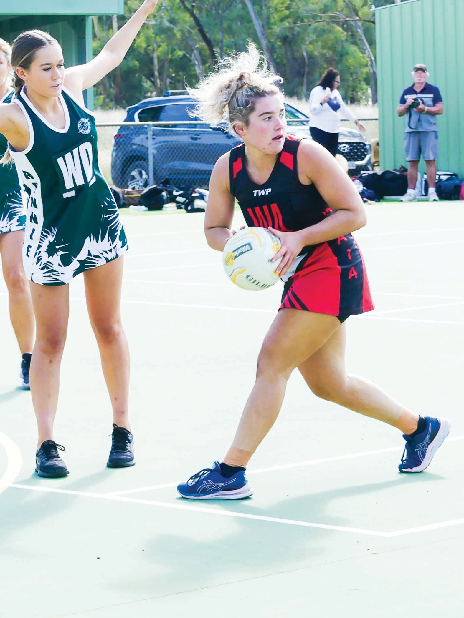Star... Ruby Arnel was good again for Waaia at the weekend