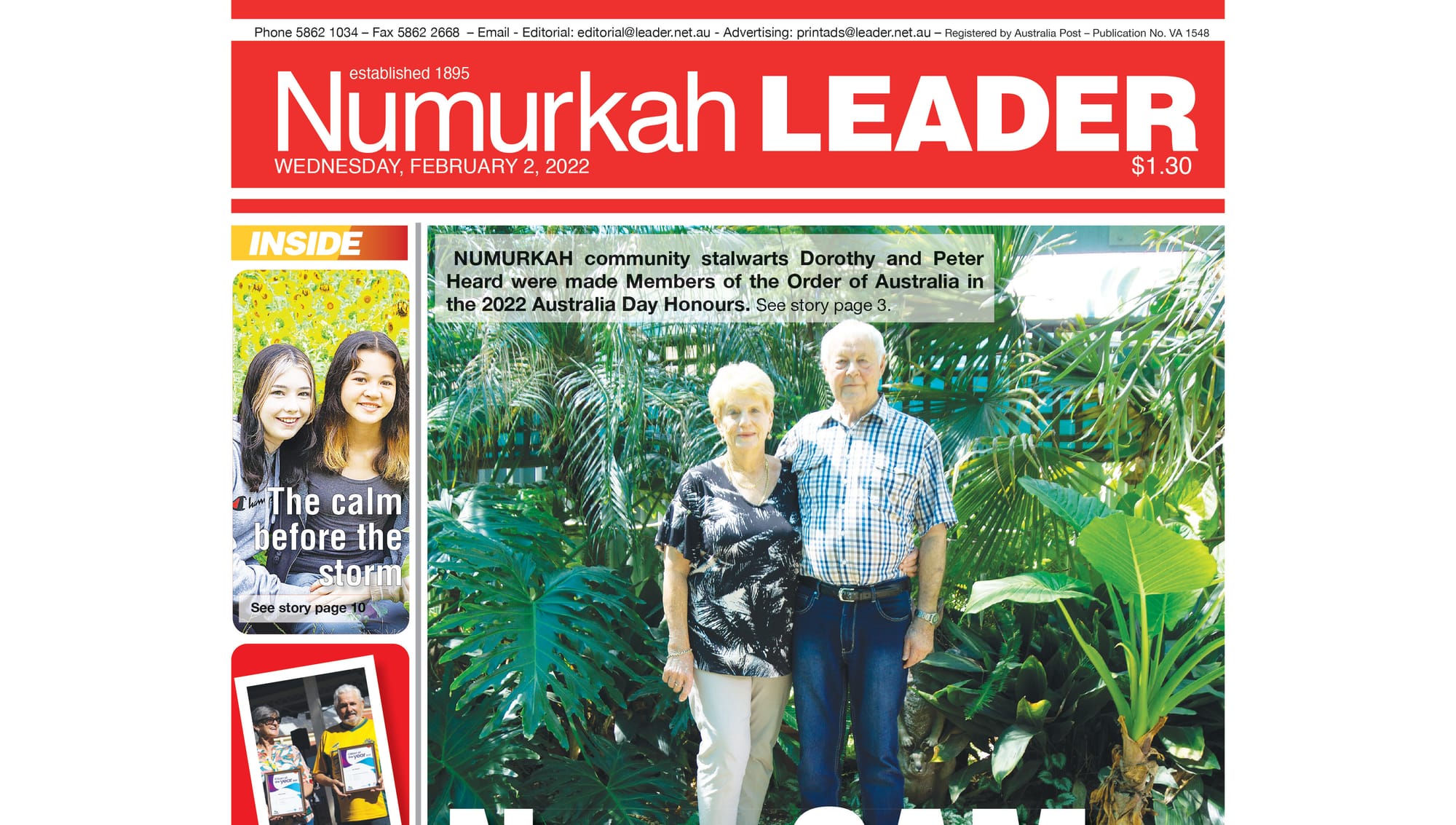Numurkah Leader digital edition: February 2 2022