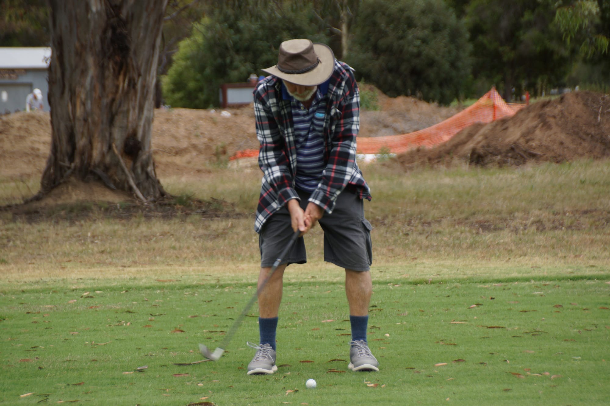 Shot... Ted Schmedje returned the equal best score in last Thursday’s Bear challenge. 