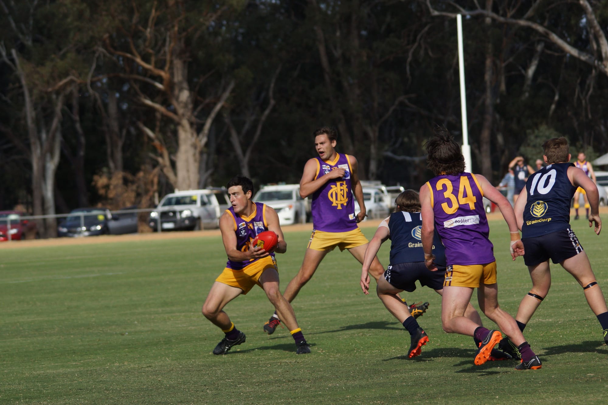 Stepping up ... Mal Barnes has taken over the reins as coach at Nathalia.