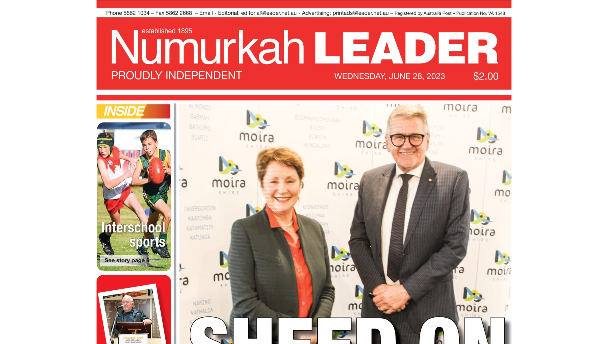 Numurkah Leader digital edition: June 28 2023