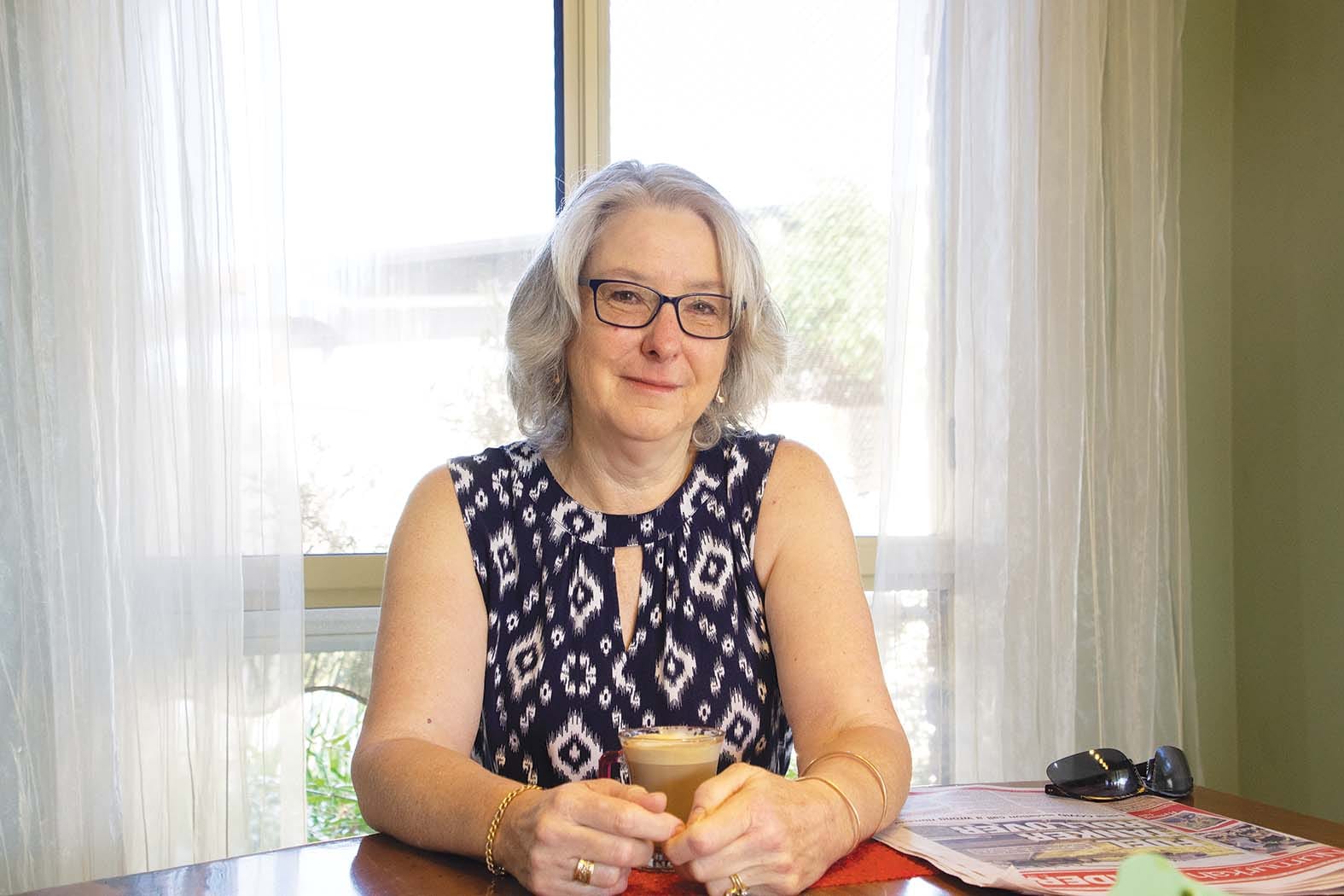 A cuppa with Barb Sinclair