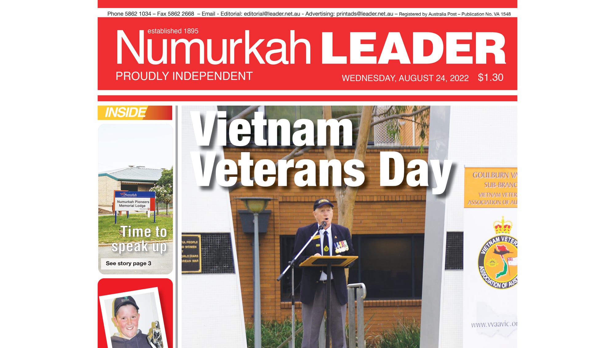 Numurkah Leader digital edition: August 24 2022