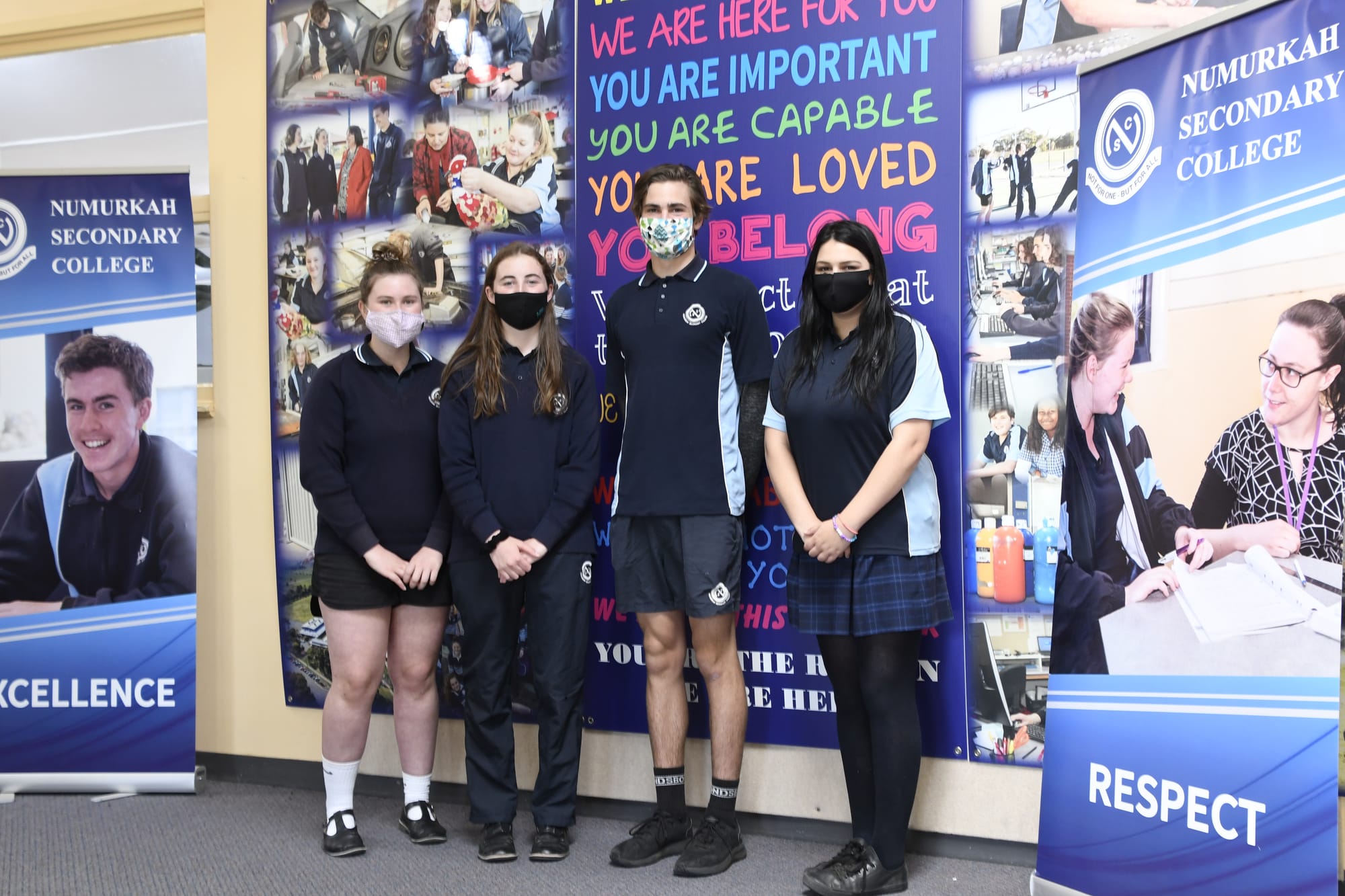 New school captains in Numurkah and Nathalia