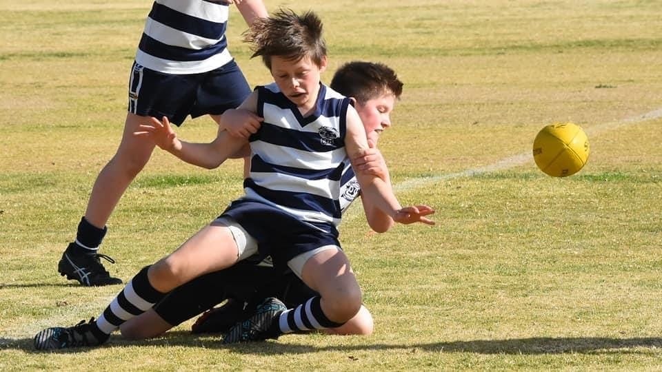 Tough nut ... Nash Siermans tames a big Cat.
