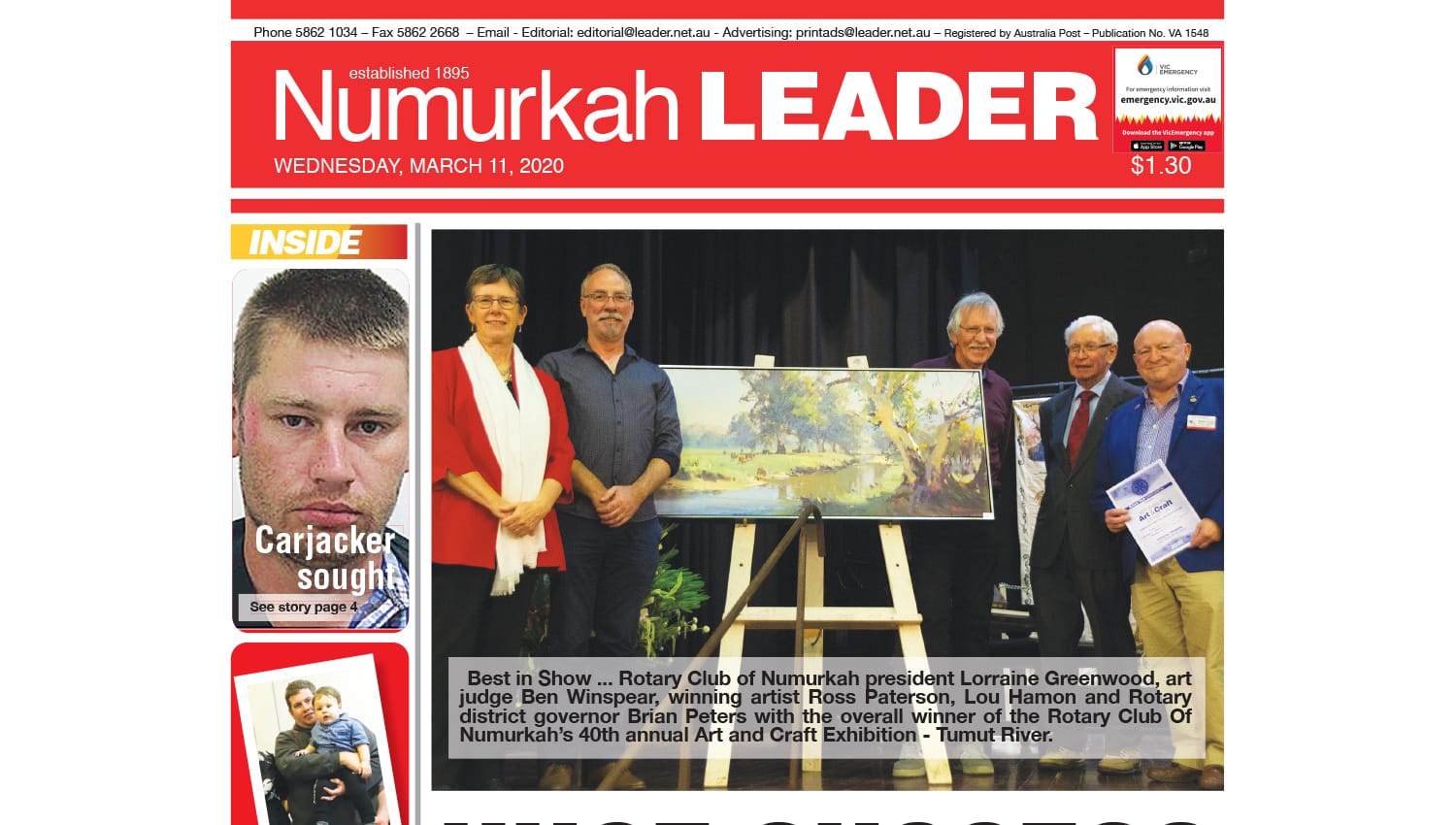 Numurkah Leader digital edition: March 11 2020