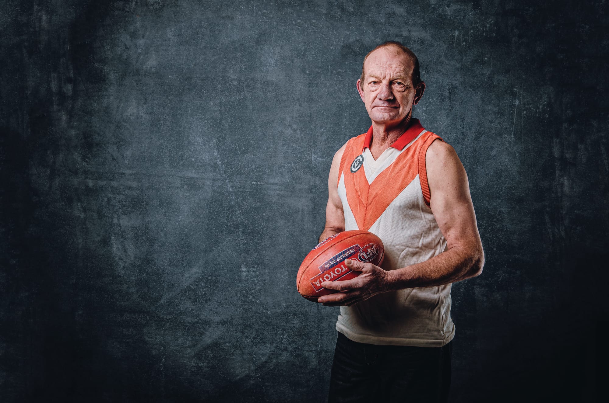 The revered local footy legend who played 545 games - and did it his own way