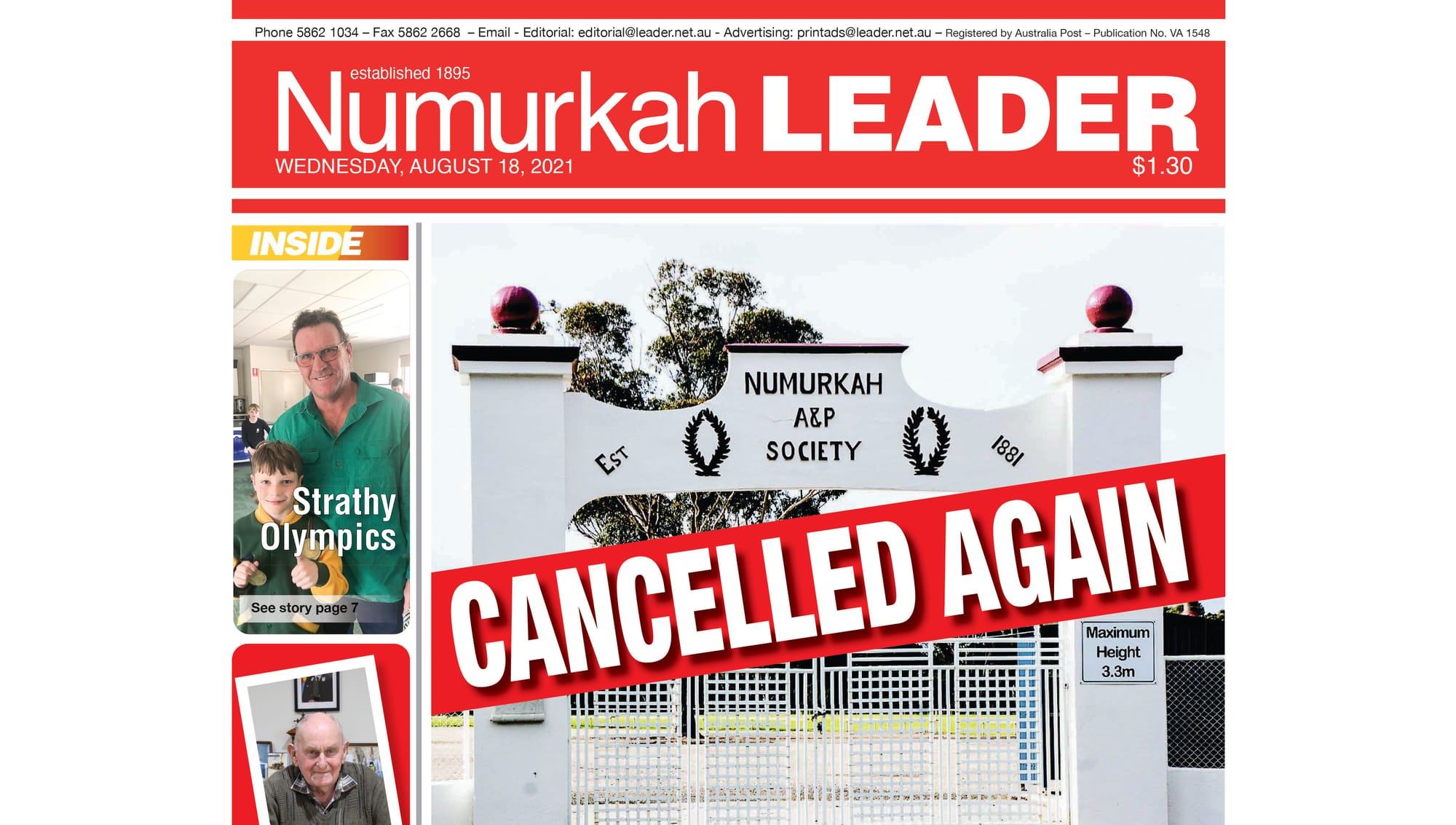Numurkah Leader digital edition: August 18 2021