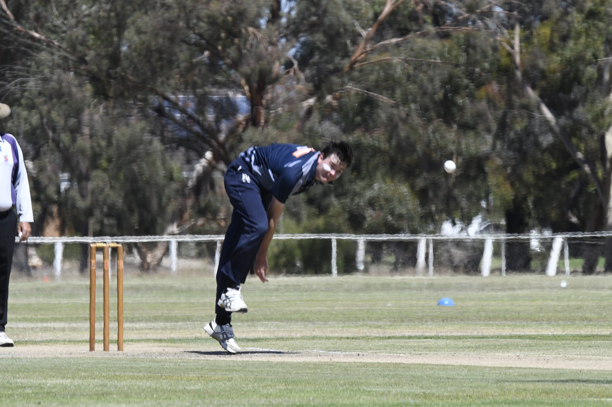 Off he goes... Matt Cline will play cricket in England this winter.
