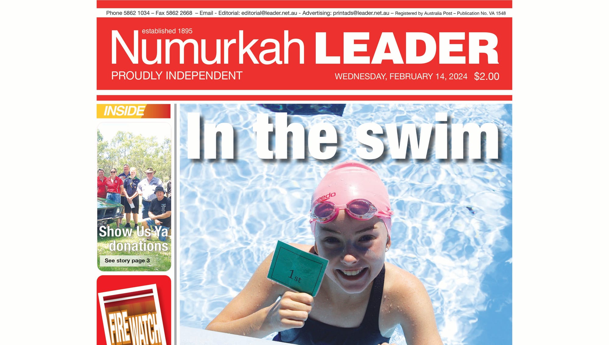 Numurkah Leader digital edition: February 14 2024