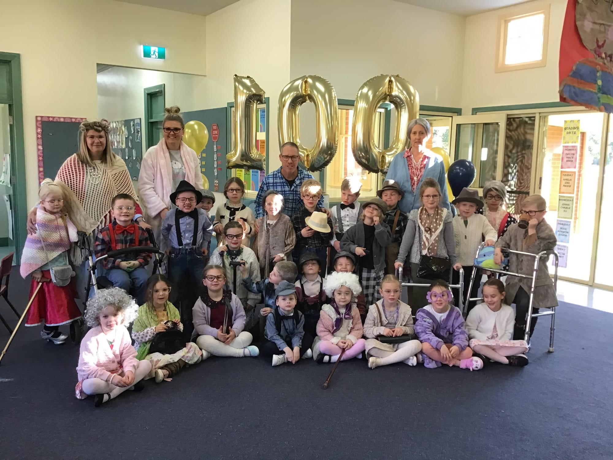 Part of the (antique) furniture now... St Joe’s 2024 prep staff and students are old hands at this school thing after 100 days.&nbsp;