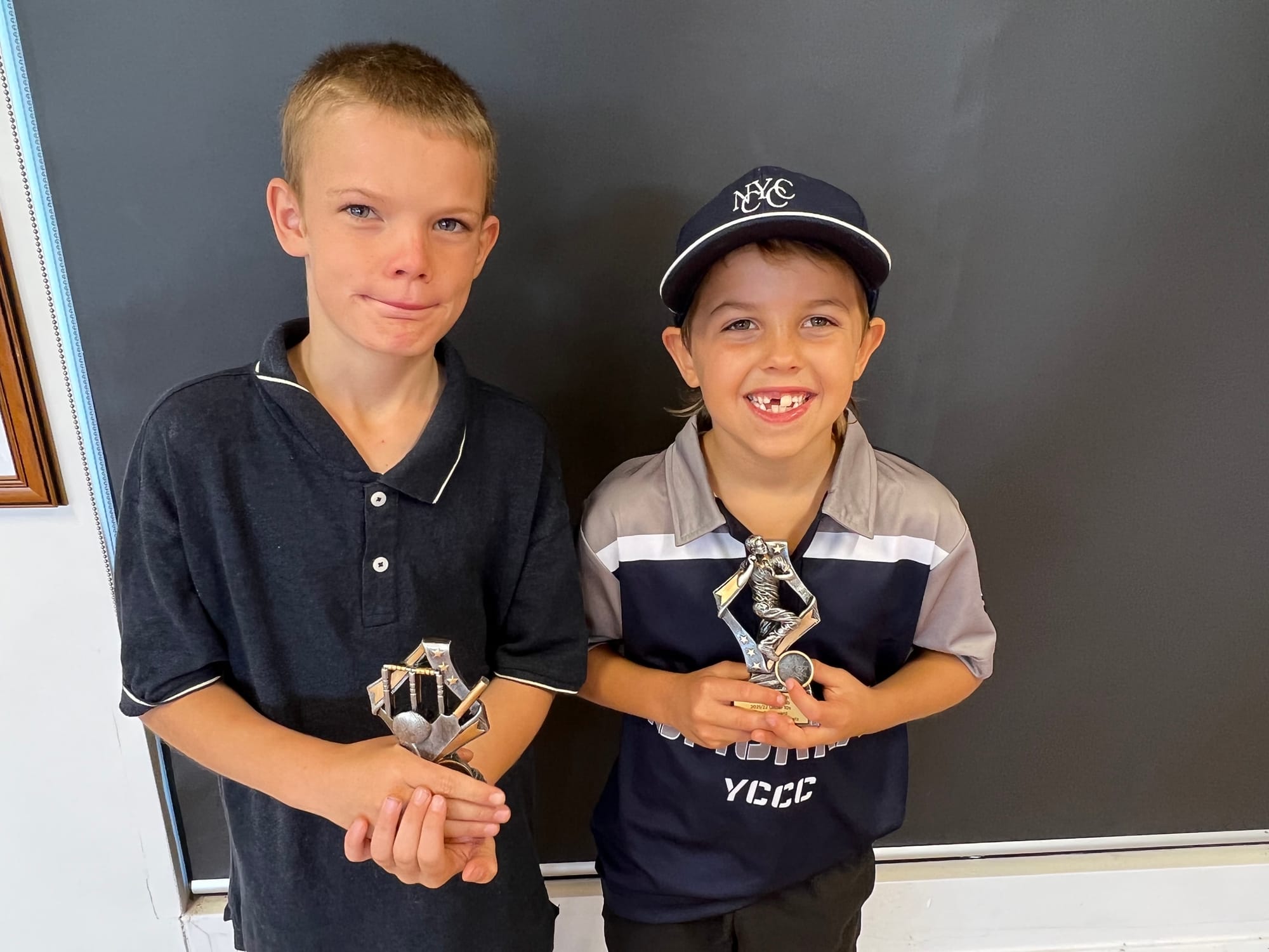 Little Blues... Eric Alexander (left) and Jack Robertson. 