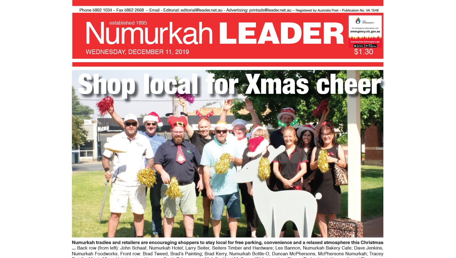 Numurkah Leader digital edition: December 11 2019