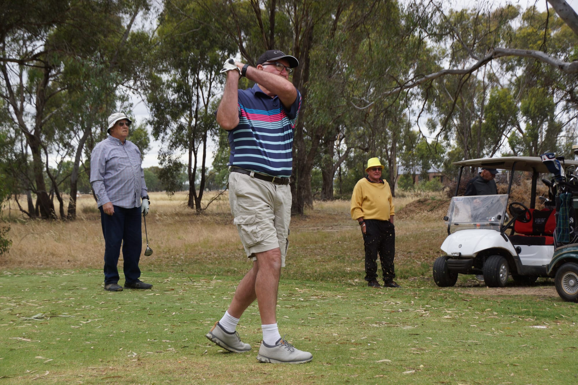 Bang... Practice pays off for Chris Anderson. 