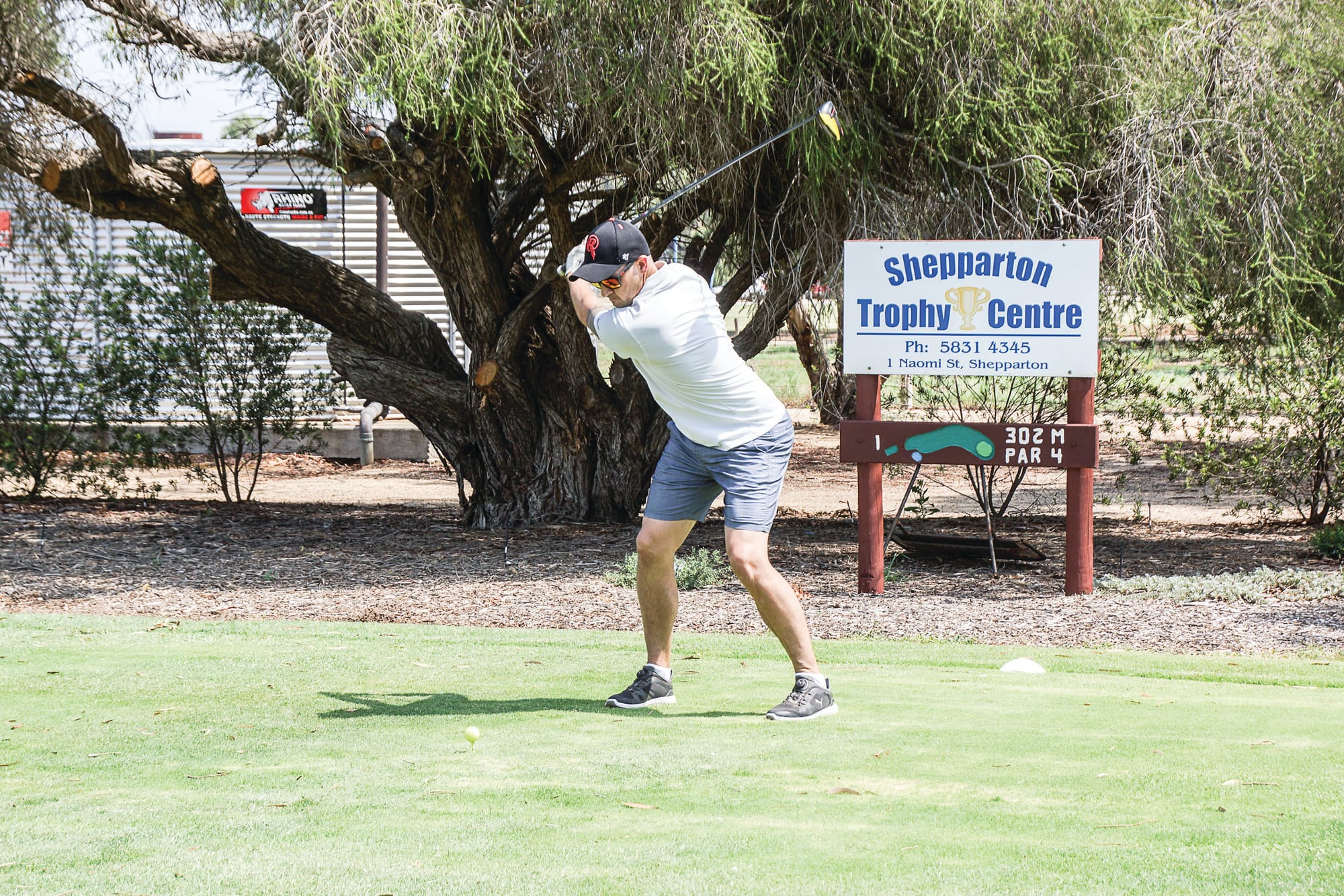 Winner... David Gilmour (pictured) paired with Paul Collins to take out the two person ambrose event last Saturday.
